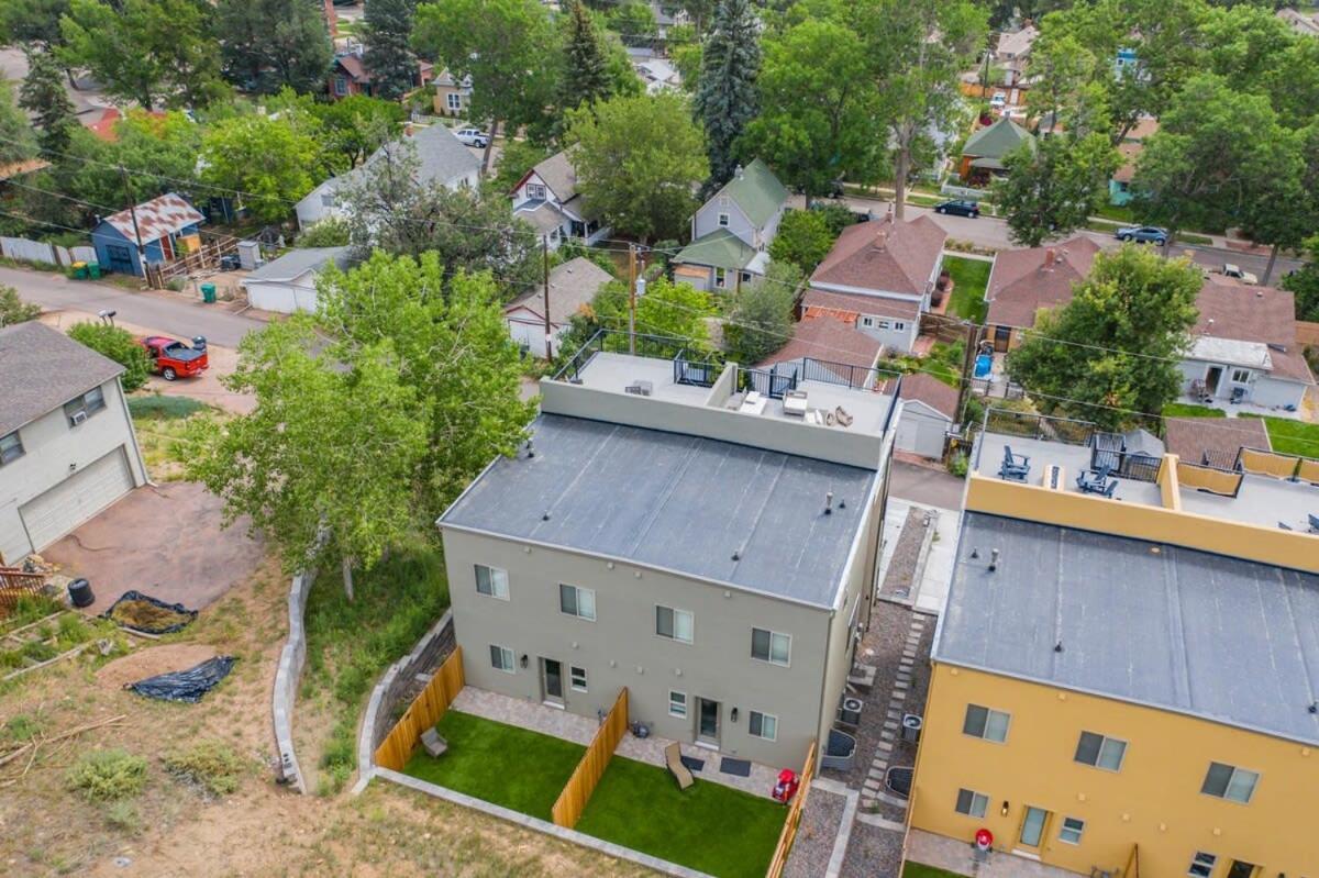 4Bd Home W Rooftop Patio Fire Pit & Mountain Views Colorado Springs Eksteriør bilde