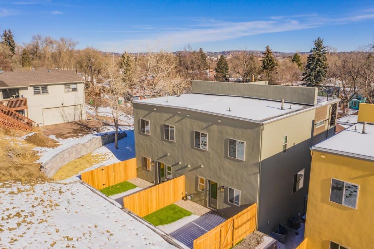 4Bd Home W Rooftop Patio Fire Pit & Mountain Views Colorado Springs Eksteriør bilde